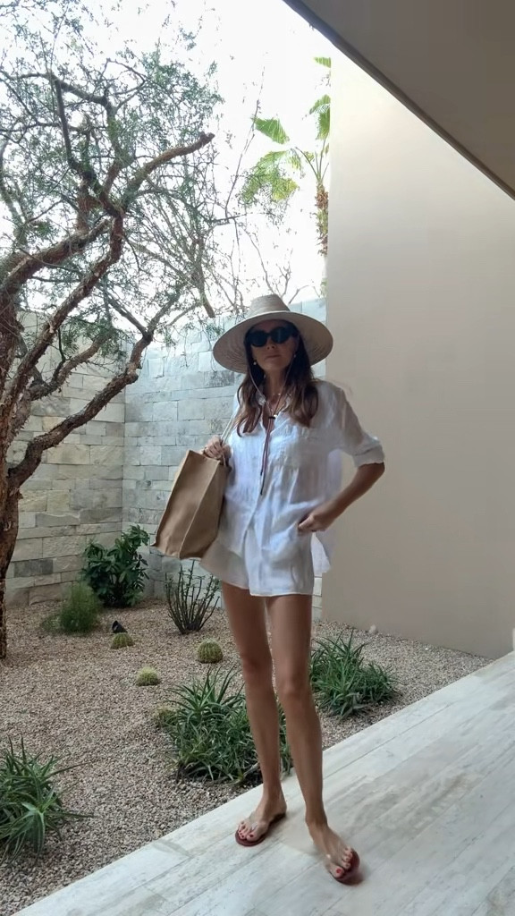 Mexico poolside outfit, the Alex Mill linen shirt I never travel without. 

#LTKSwim #LTKgrwm #LTKootd