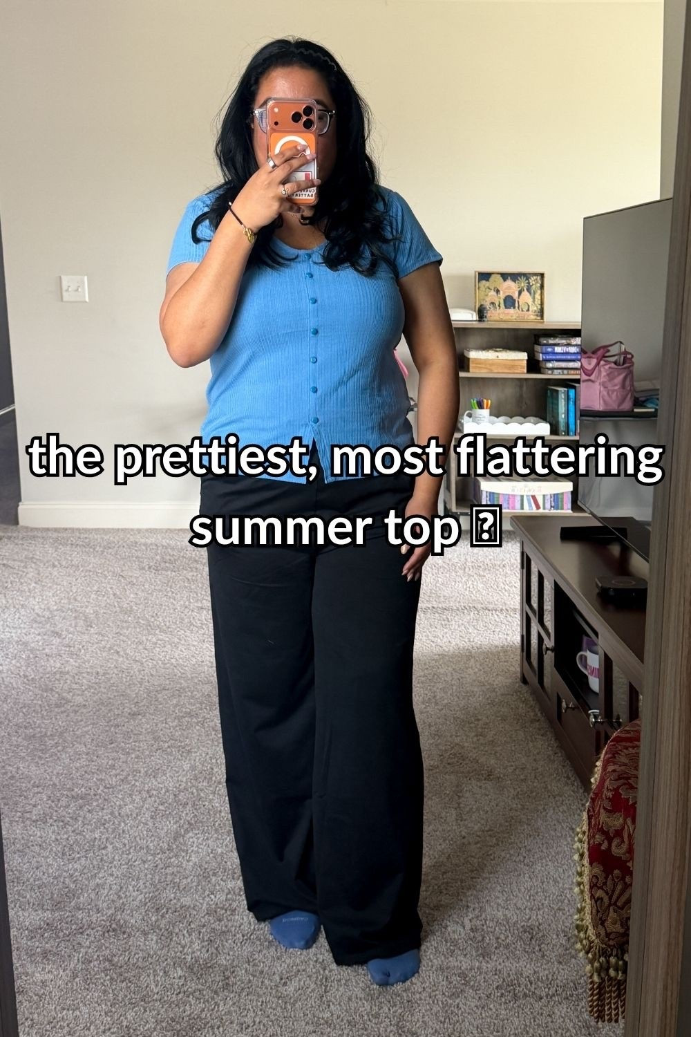 When you find a top that is this cute and comfortable, you buy it in multiple colors. ✨ I loved the pink version of this button-front cap sleeve top so much last week that I just had to get the blue, too.
The fit is incredibly flattering and the fabric is so airy—perfect for staying cool and looking chic during the summer months.
@kohls

#LTKHome #LTKWorkwear #LTKMidsize