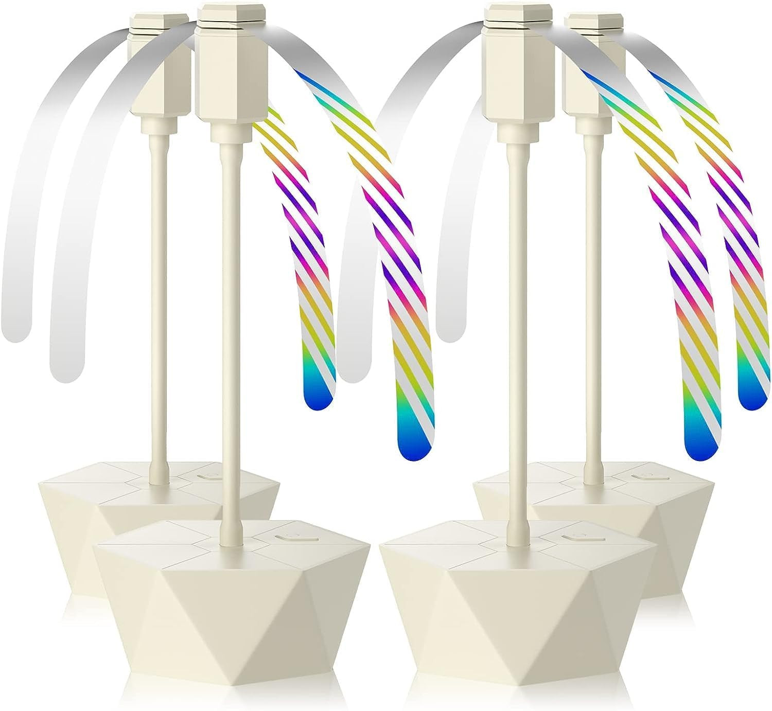 Grete Gotye Portable Battery Powered Fly Fans for Tables Up to 15 Hours Working Time, 4-Pack Indo... | Amazon (US)