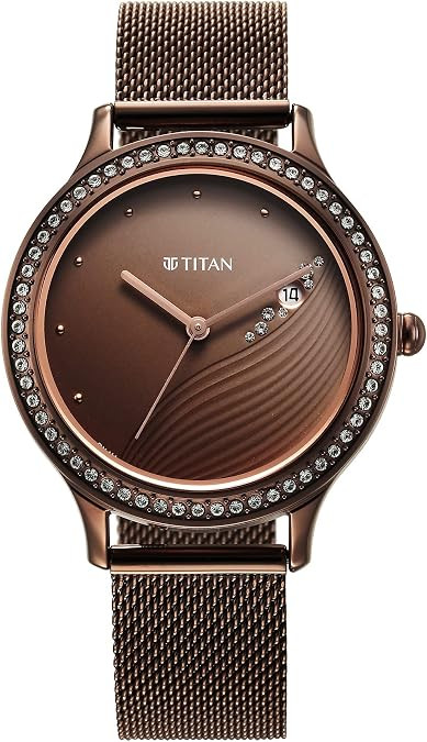 Titan Analog Womens' Casual Watch | Amazon (US)