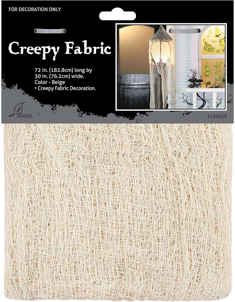 SEASONS Creepy Beige Gauze Fabric Cloth Standard | Amazon (US)