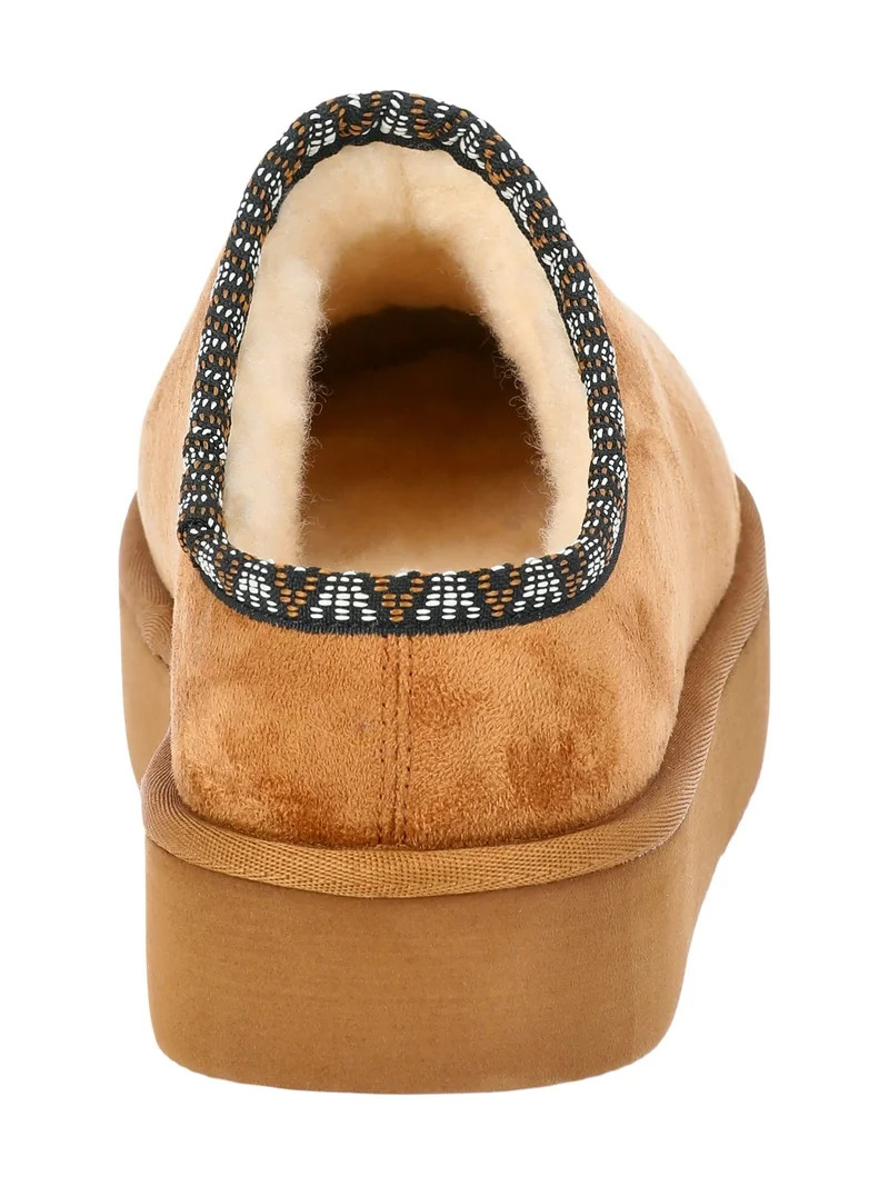 Pawz Women’s Platform Clog Slippers with Faux Fur Lining | Walmart (US)