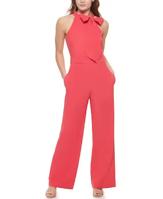 Vince Camuto Bow-Neck Jumpsuit | Vince Camuto