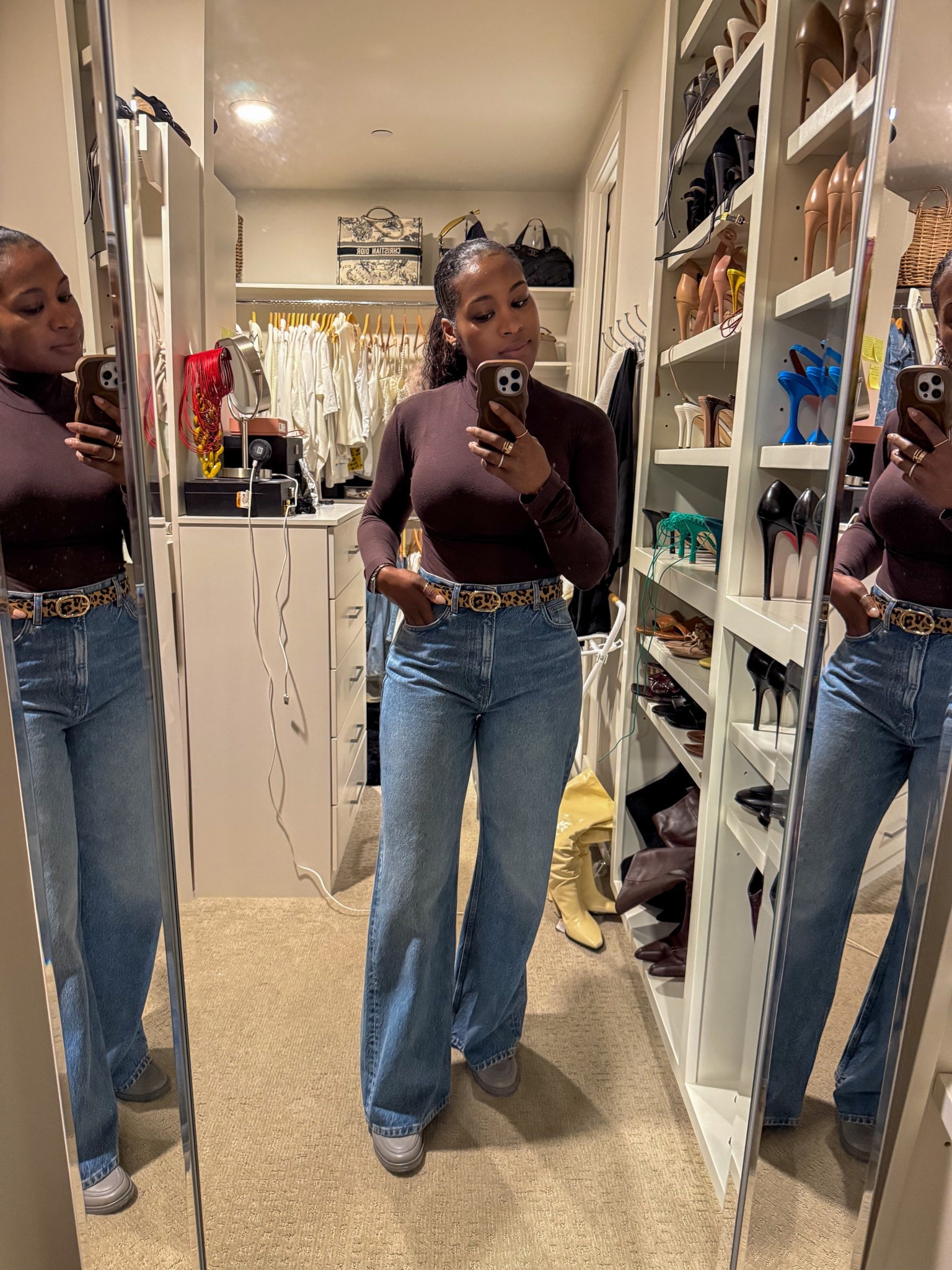 A casual Sunday afternoon fit
Top size M
Jeans size 29
Belt: Zara but N/A

#LTKdayinmylife #LTKgrwm #LTKootd