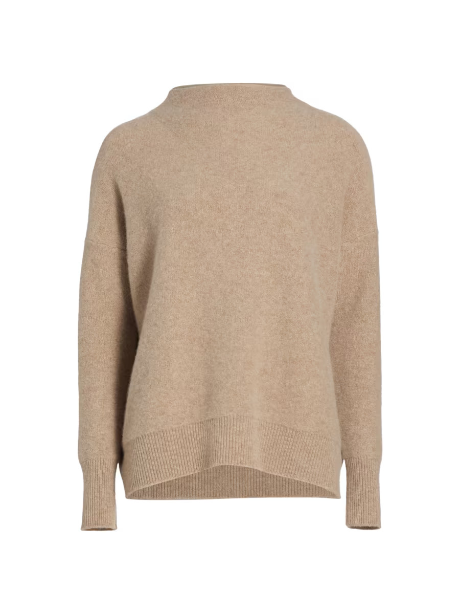 Funnelneck Cashmere Sweater | Saks Fifth Avenue