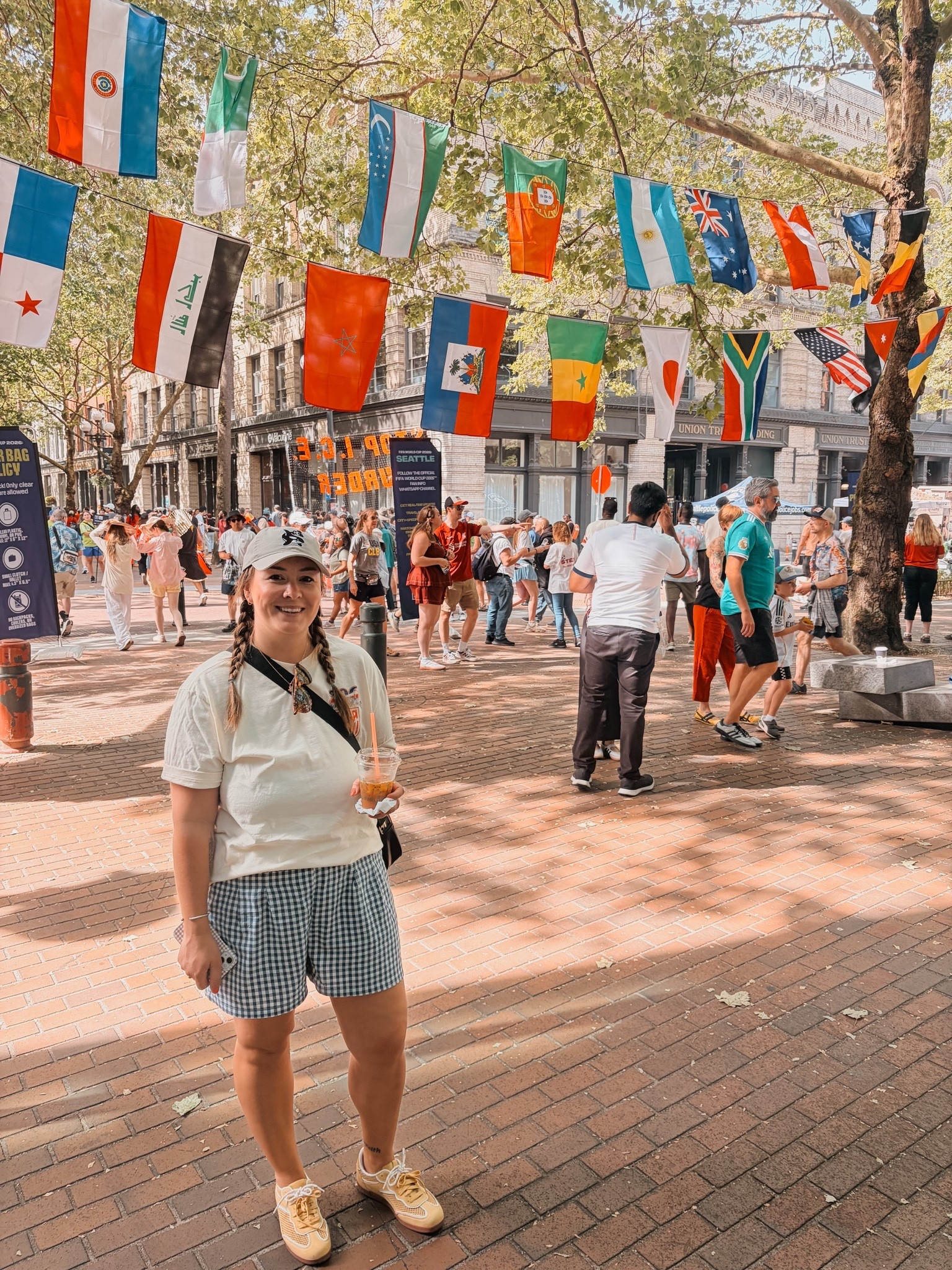 Seattle World Cup fit! So cool to go to the first 2026 World Cup game in our city, the community and vibes were unmatched! In 90 degrees otherwise I also tagged the sweatshirt I would’ve brought

#LTKootd #LTKMidsize #LTKSeasonal
