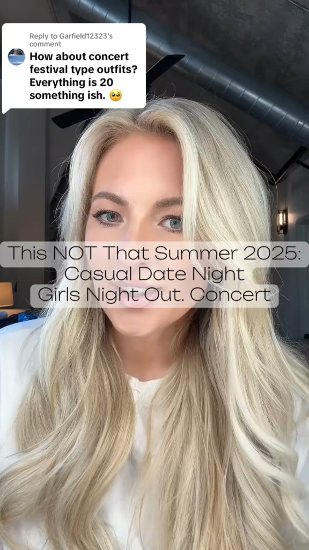 This NOT That Summer 2025: Casual Date Night Outfits, Girls Night Out Outfits, Concert Outfits for the Millenial, GenX, and boomer! 