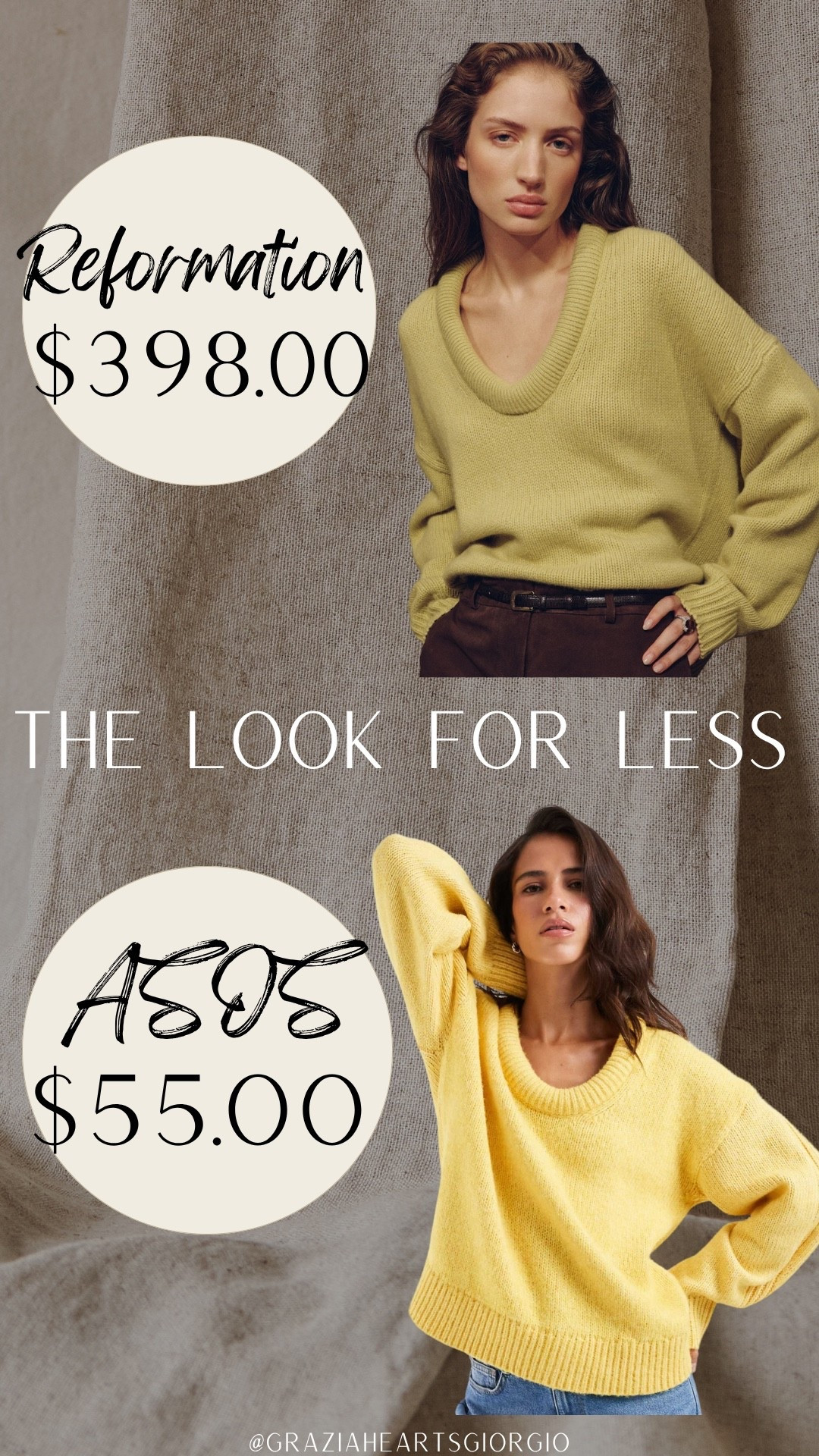 The Look for Less!