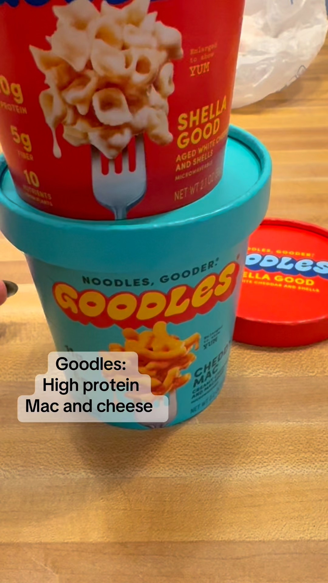 Goodles are a high protein (fancy) Mac and cheese! They have so many different flavors and varieties and are perfect for a busy mama on the go! #protien #macandcheese #goodles

#LTKfoodie #LTKActive #LTKmomlife