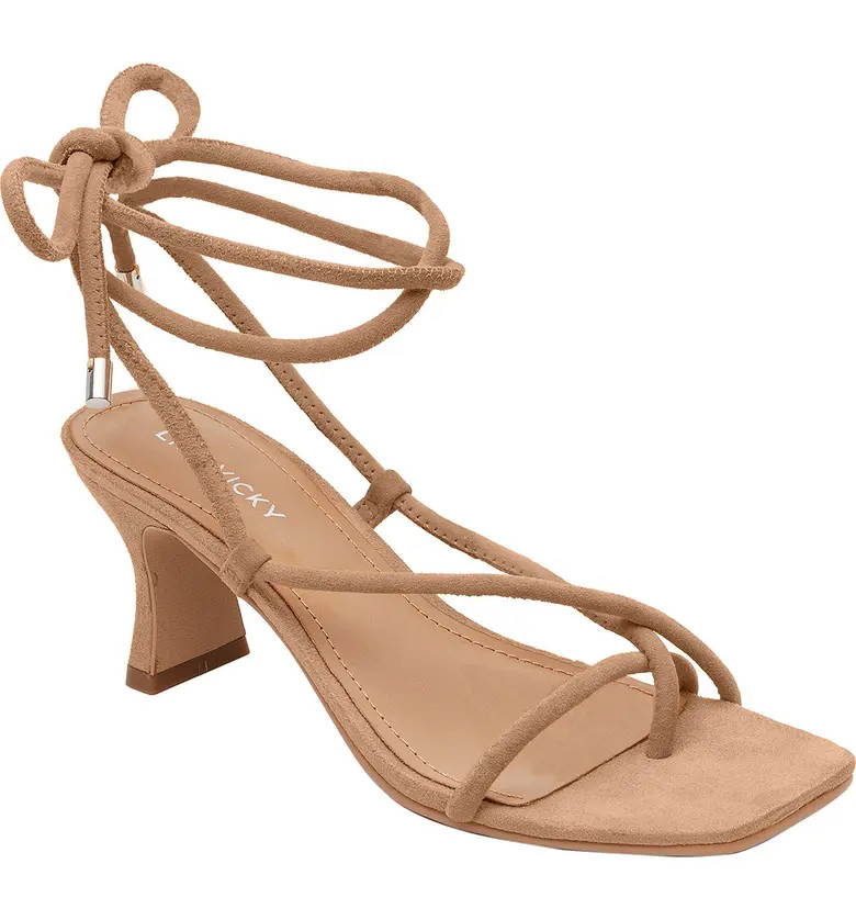 Zag Ankle Tie Sandal | Nordstrom