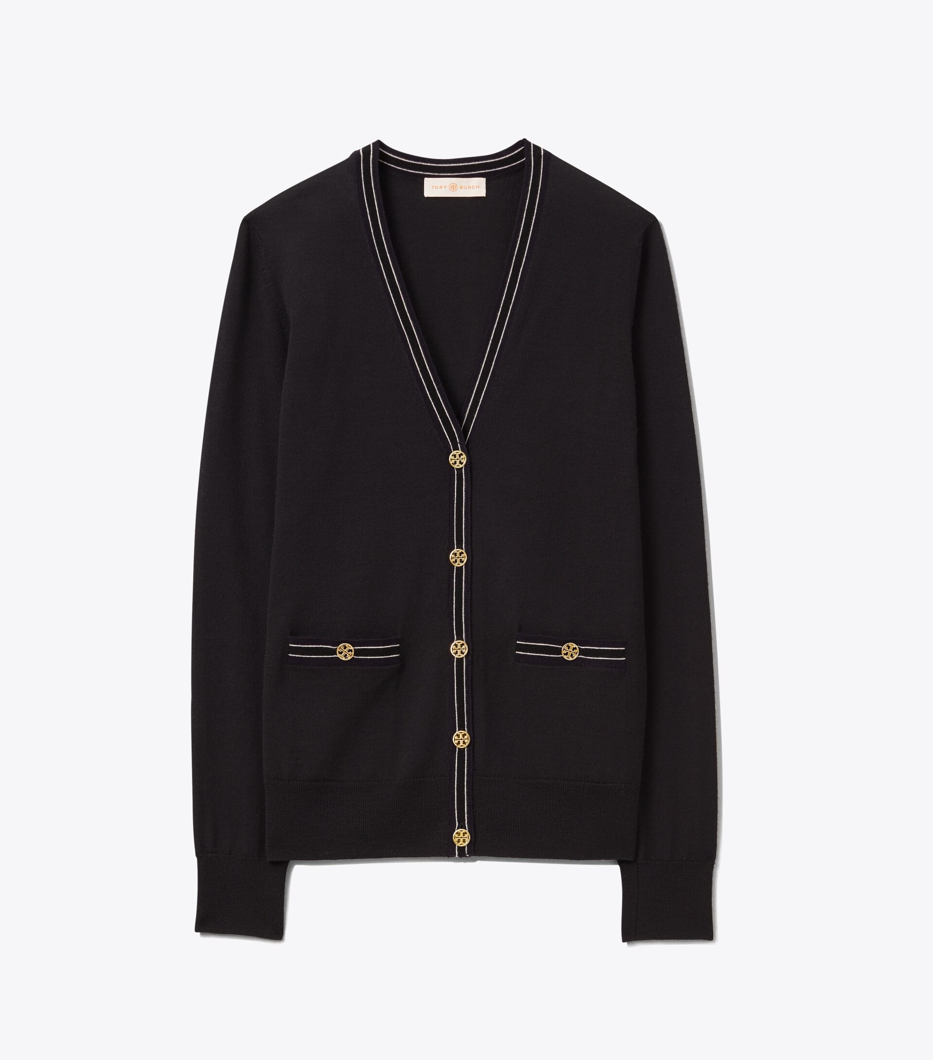 Color-Block Madeline Cardigan | Tory Burch (US)