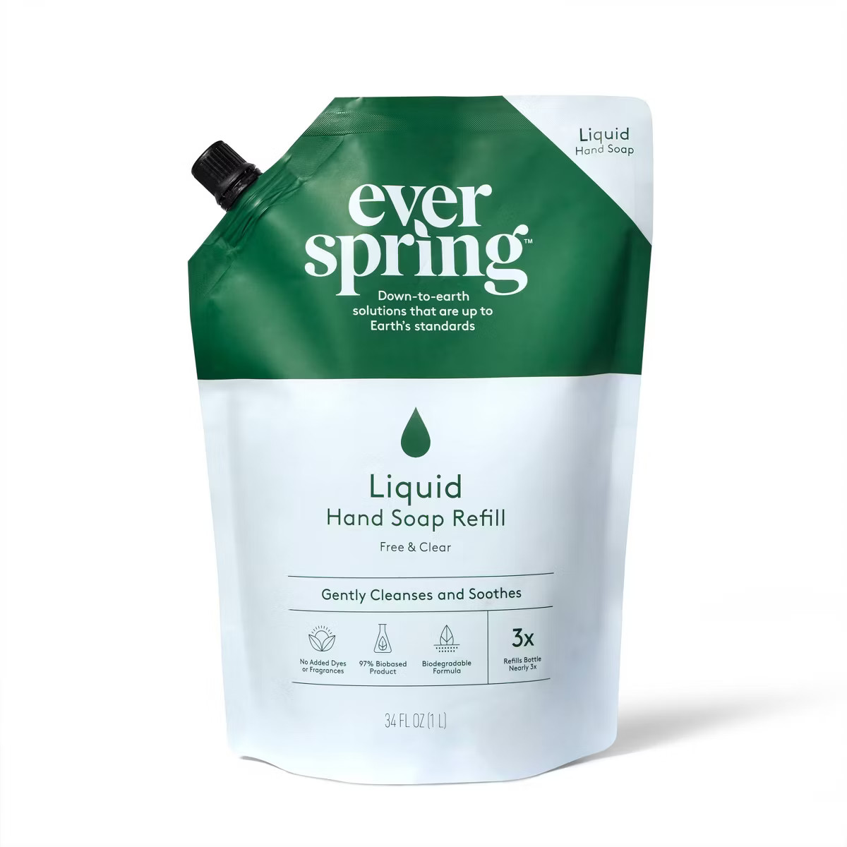 Free and Clear Liquid Hand Soap Refill - 34 fl oz - Everspring™ | Target