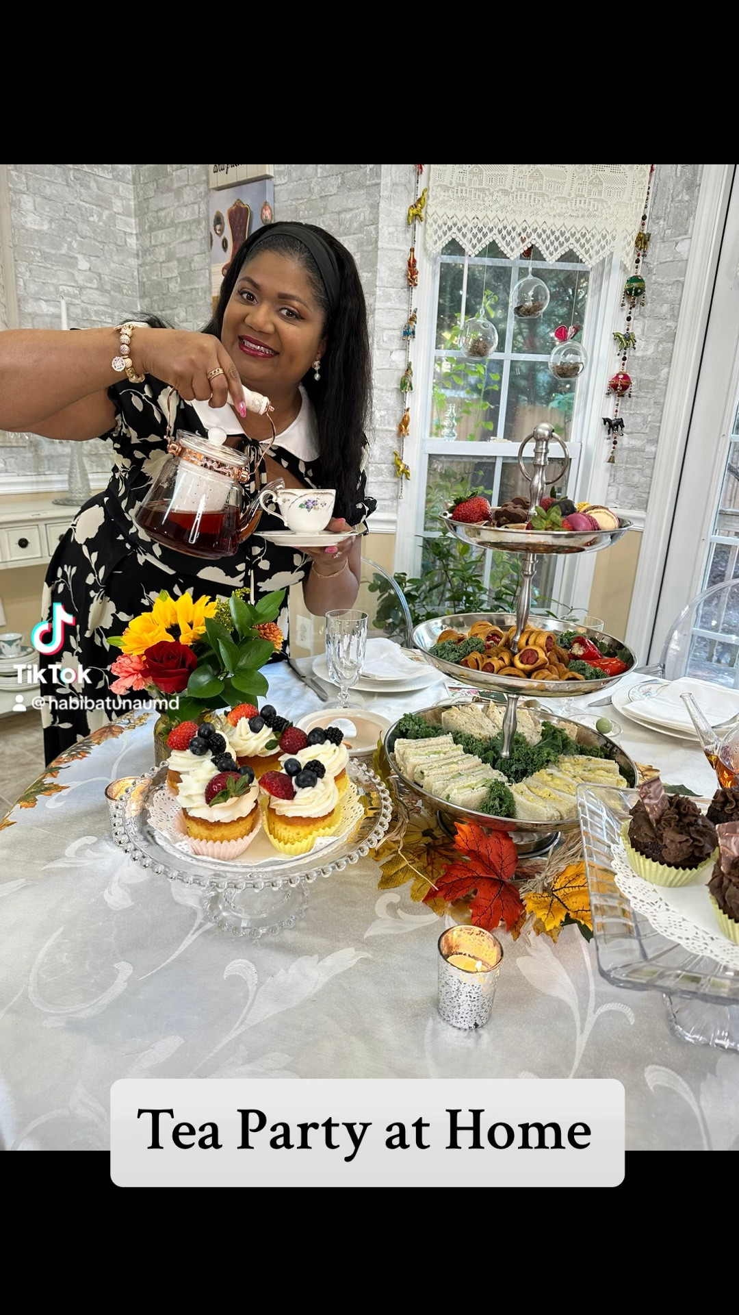 Host a Tea Party at Home before Thanksgiving🍁 or Christmas 🎄 
I uploaded a detailed Afternoon Tea Party video, sharing my process , hosting tips & recipes on YouTube ( Kenton & Habiba)  
Beautiful blooming Teas, herbal loose Teas & Teapots from Tea Bloom. They make a great gift for the hostess or Tea lover. 

#LTKGiftGuide #LTKHolidaySale #LTKparties