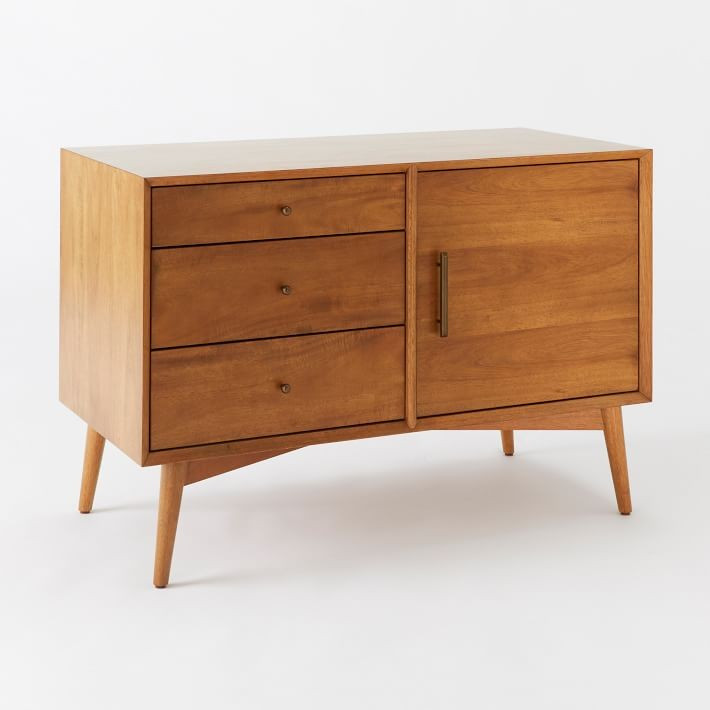 Mid-Century Small Buffet - Acorn | West Elm (US)