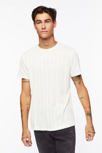 Tonal Striped Crew Tee | Forever 21 (US)
