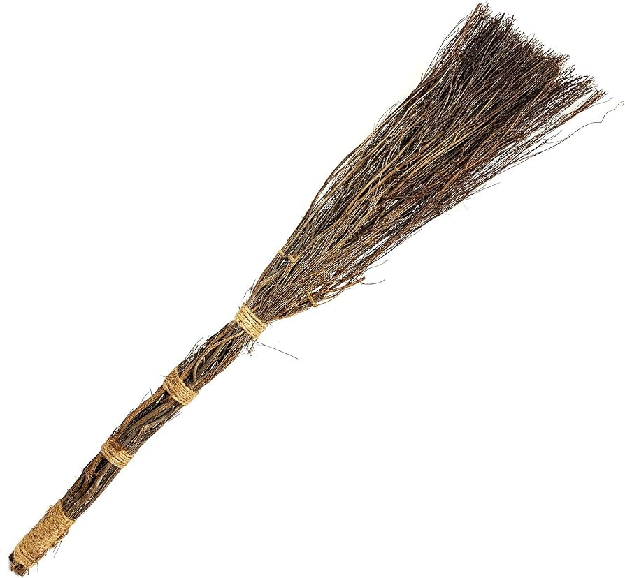 Witchy GIfts Scented Cinnamon Broom - 36 inch Traditional Heather Broomstick Used for Protection, Sp | Amazon (US)