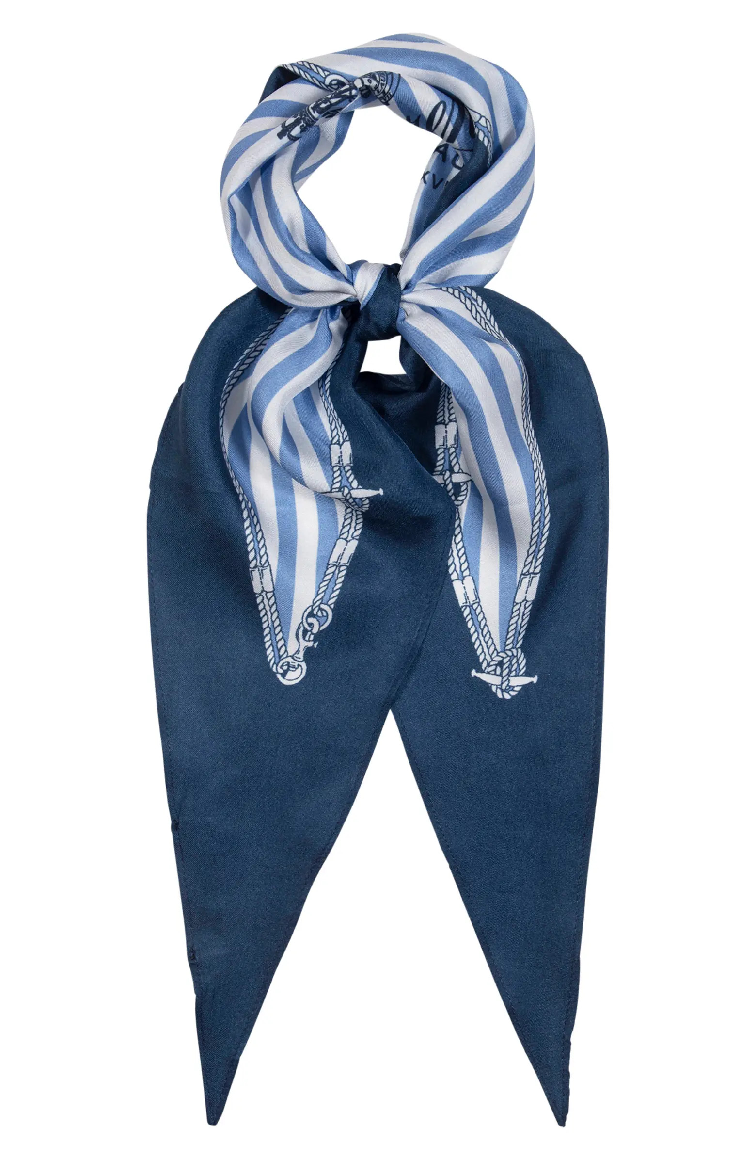 Small Nautical Silk Diamond Scarf | Nordstrom