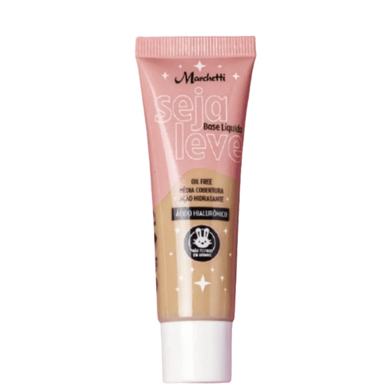 Base Facial Marchetti Líquida Seja Leve Bege Claro II | Beleza Na Web (BR)