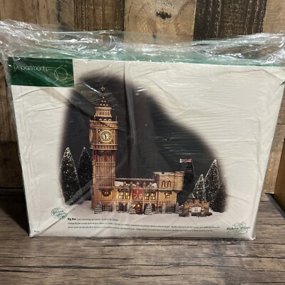 Dept 56 Dicken’s Village Historical Landmark Christmas Big Ben NIB 734409121522 | eBay | eBay US