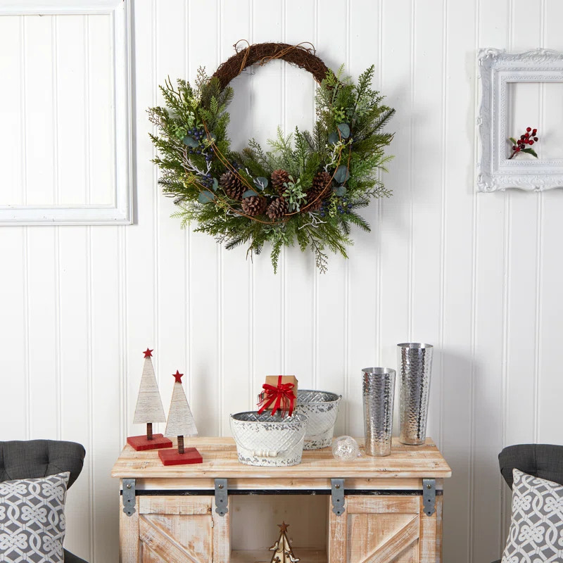 The Holiday Aisle® 30" Wreath | Wayfair | Wayfair North America