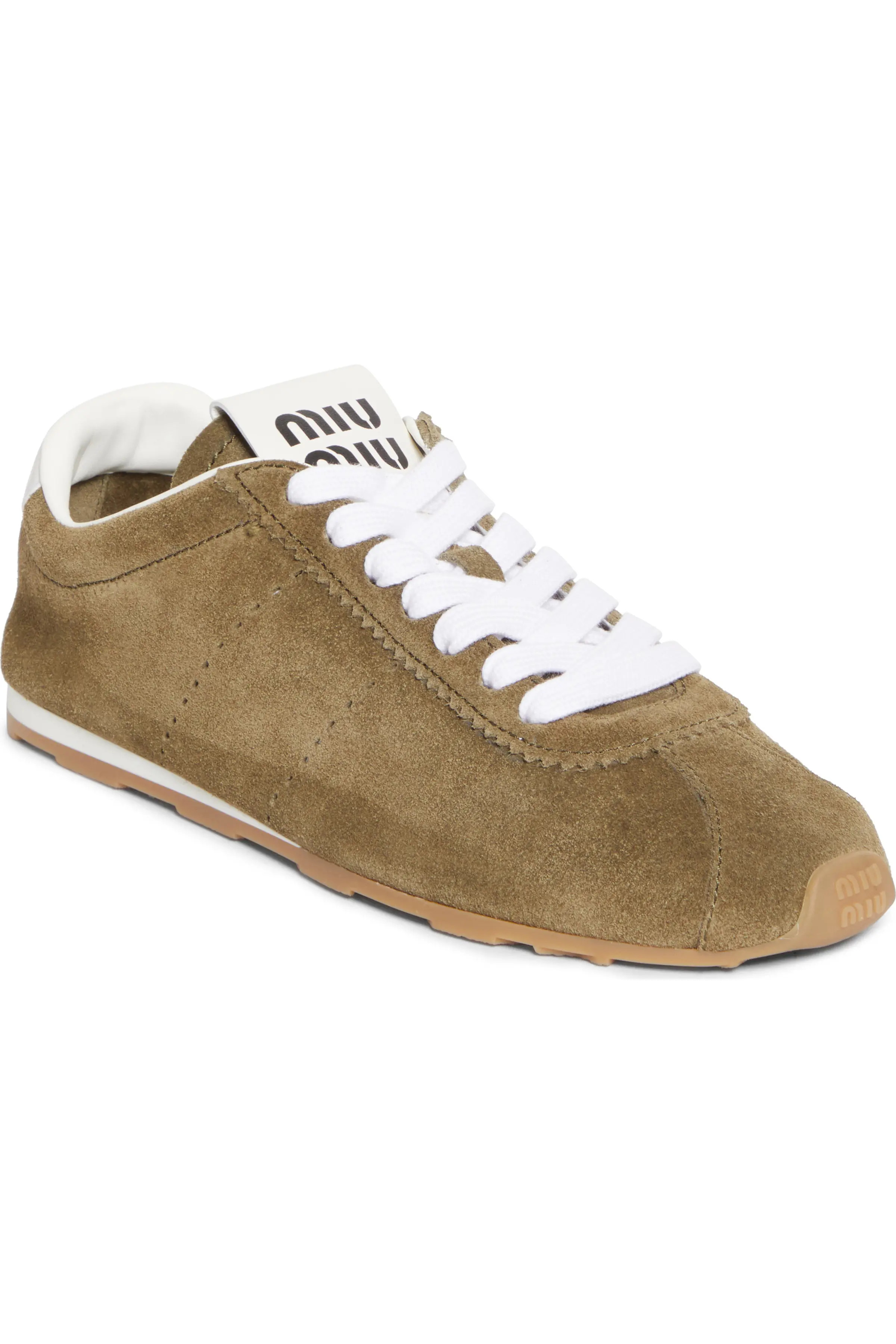 Miu Miu Allacciate Low Top Sneaker (Women) | Nordstrom | Nordstrom