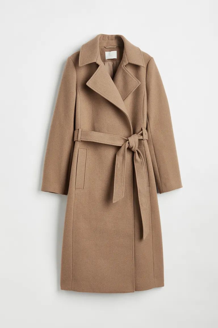 Tie Belt Coat | H&M (US + CA)