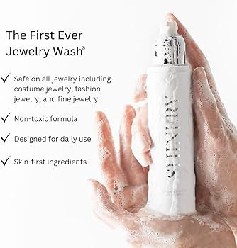 Jewelry Wash - Luxury Jewelry Cleaner Solution for All Types Including; Silver, Gold, Diamond, Fi... | Amazon (US)