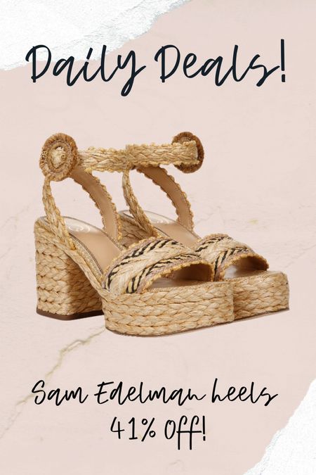 Sam Edelman heels on sale, platform heels, summer heels 

#LTKFindsUnder100 #LTKShoeCrush #LTKSaleAlert