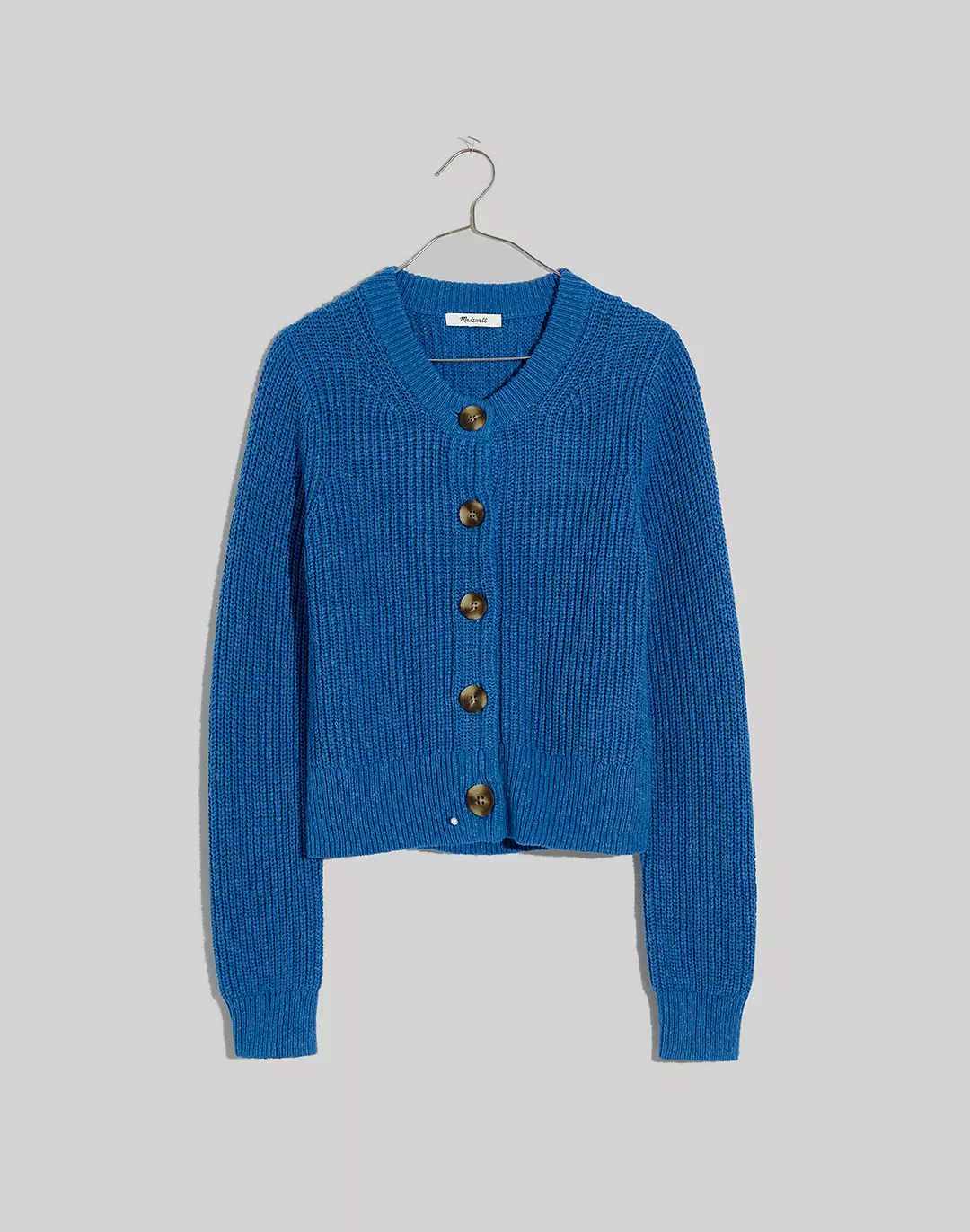 Textural-Knit Cardigan Sweater | Madewell