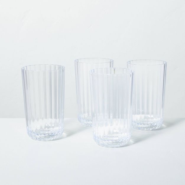 Ribbed Plastic Drinkware - Hearth & Hand™ with Magnolia | Target