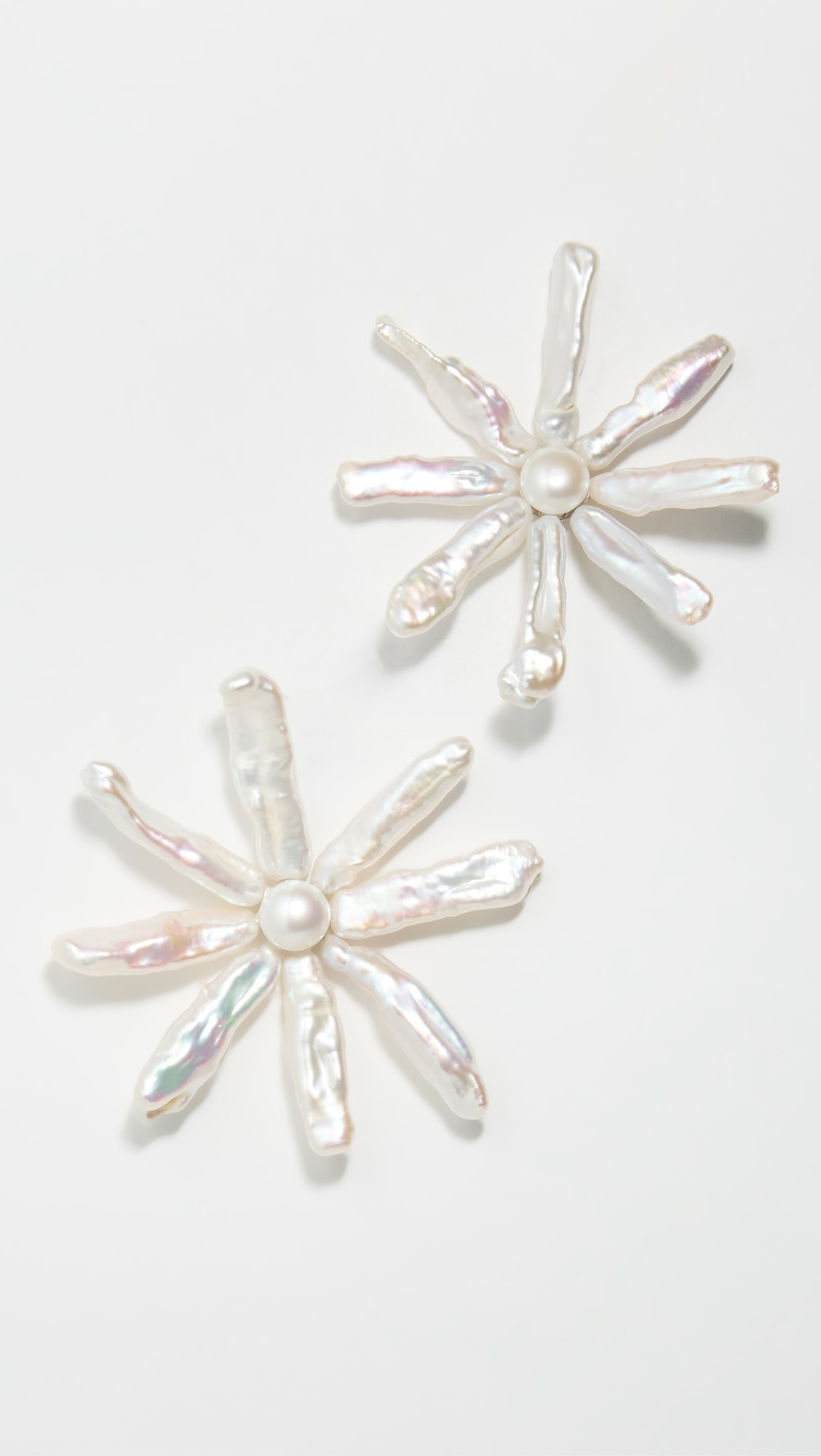 Blooming Flower Pearl Earrings | Shopbop