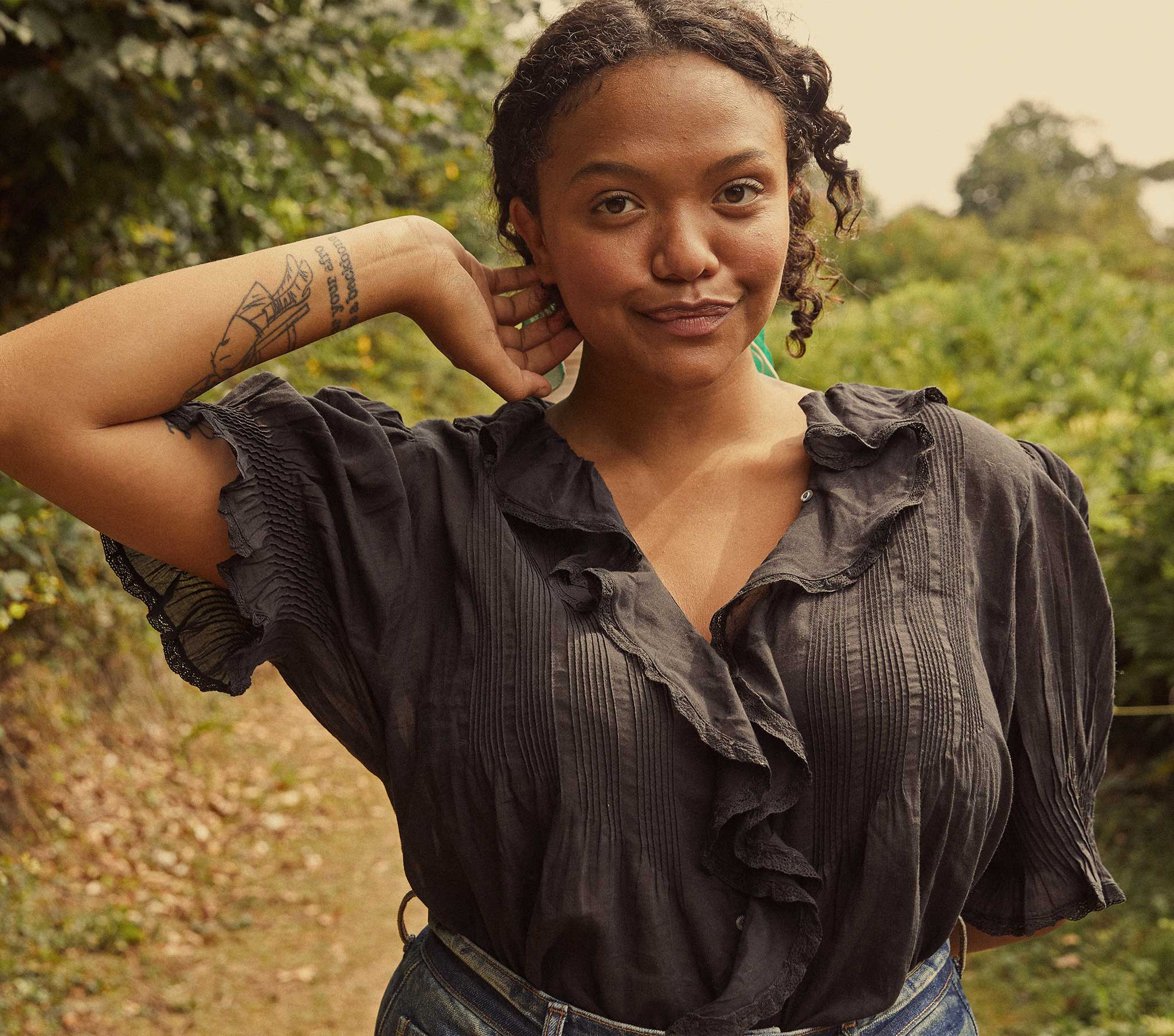 HENRI TOP -- BLACK | DOEN