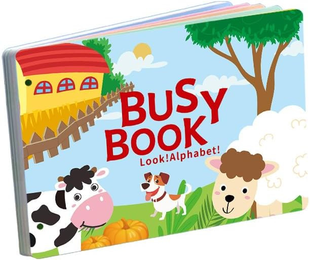Montessori Busy Book – Educational Learning Toys for Toddlers (Theme: Farm) (Single Pack) | Amazon (US)