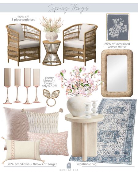 Pretty spring home decor items to freshen up your space! 

#LTKhome #LTKSeasonal