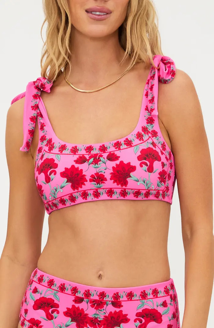Avalon Floral Bikini Top | Nordstrom