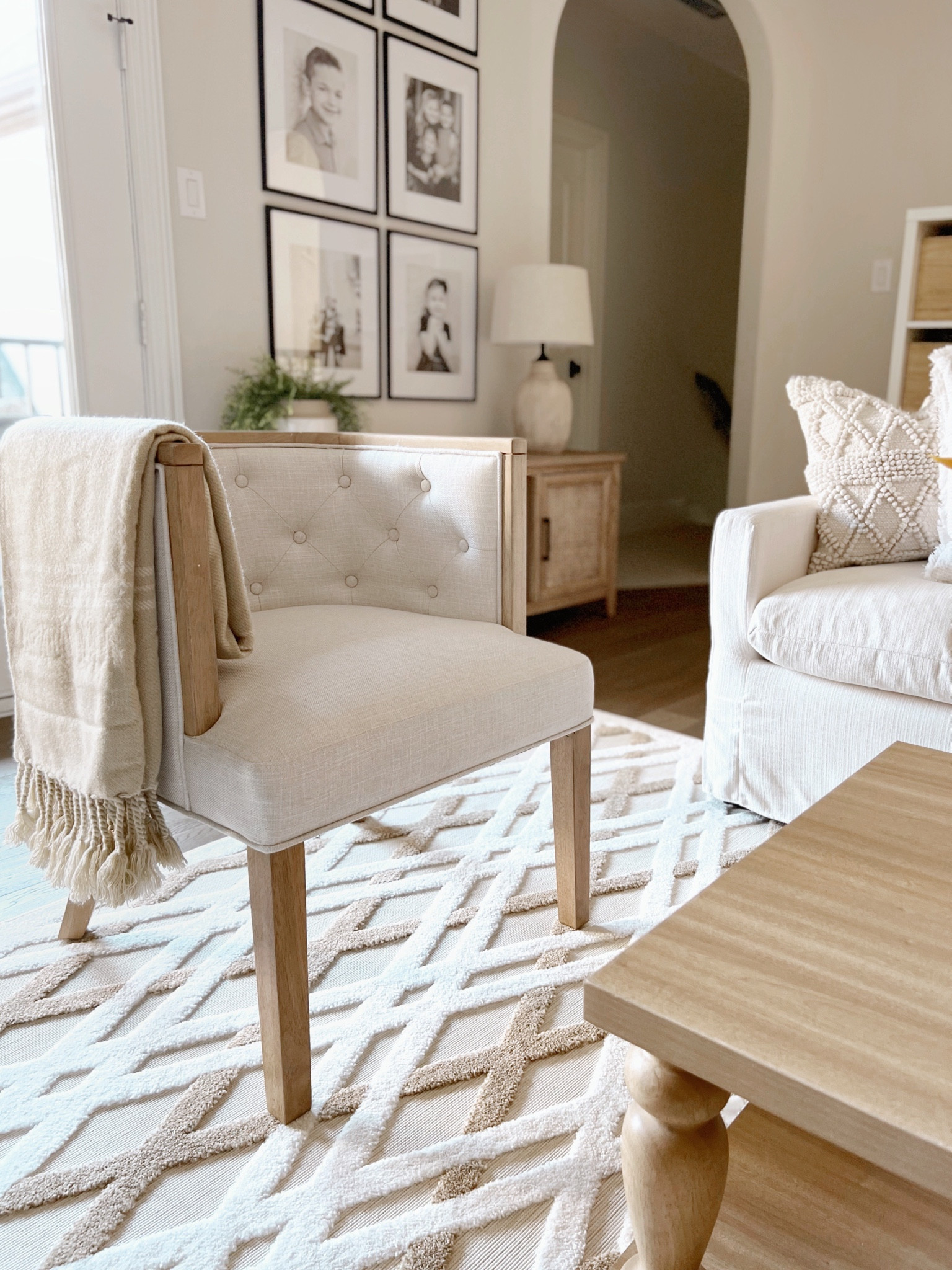 The new accent chair from Walmart 

#LTKhome #LTKSeasonal