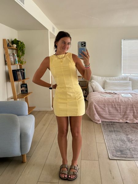 this dress might be my favorite from my whole Abercrombie haul!! the color is everything and fit is so flattering — under $60 too!

I got an XS in the regular length which fits perfect:) 

linen dress, butter yellow, summer outfit, summer dress, vacation outfit 

#LTKFindsUnder100 #LTKSeasonal #LTKParties