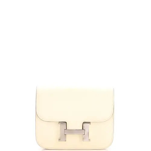 Pre-Owned Hermes Constance Slim Wallet Epsom in White at Nordstrom | Nordstrom