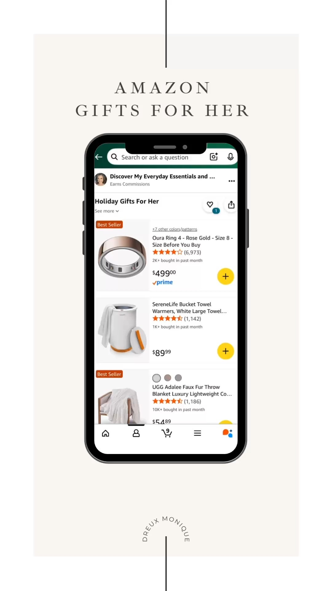 A few holiday gifts for her that are a must have  

#LTKHoliday #LTKGiftGuide