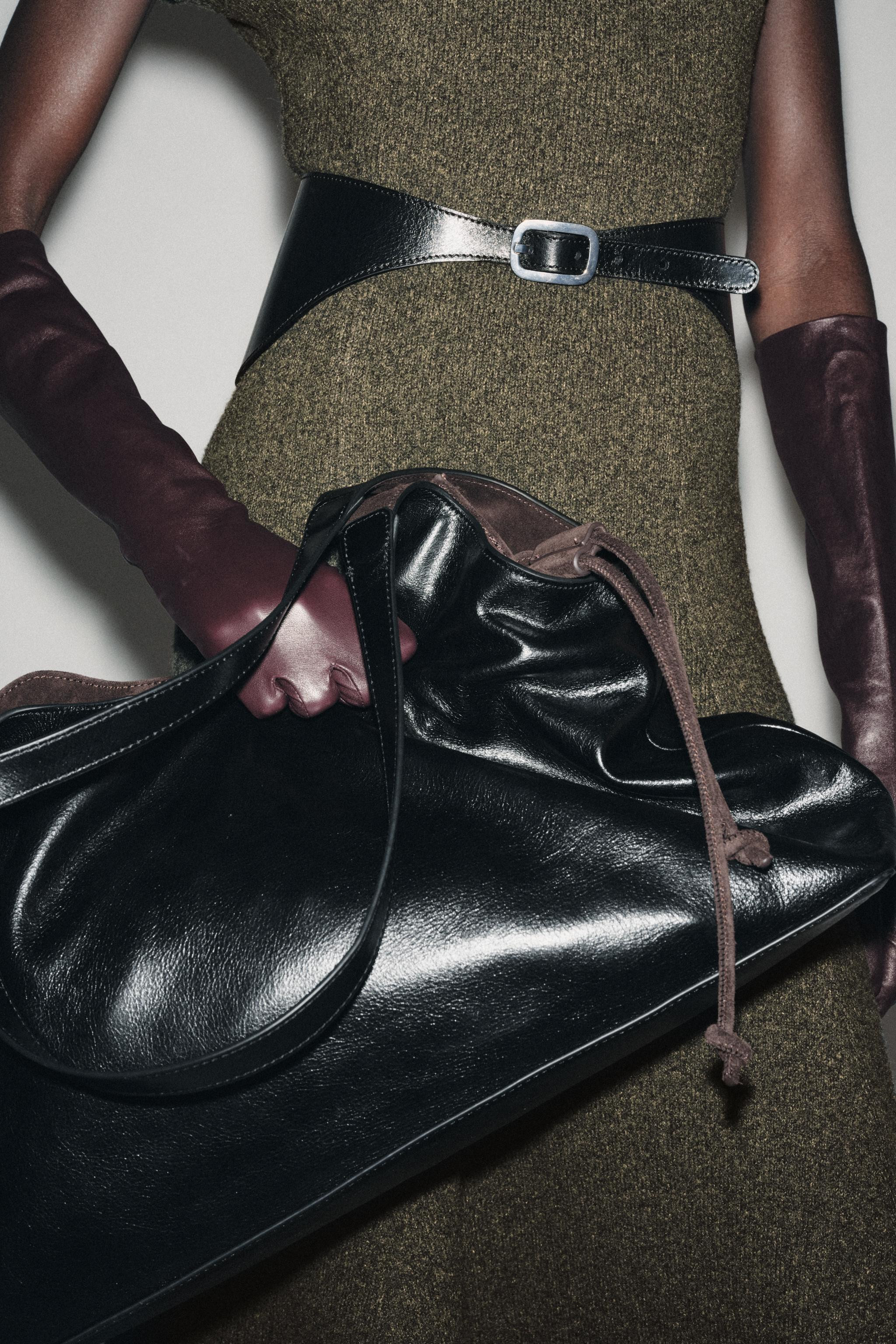 100% LEATHER WAIST BELT | Zara US