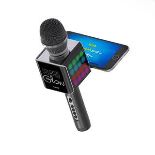 Tzumi Pop Solo LED Karaoke Microphone in Black 8388HD - The Home Depot | The Home Depot