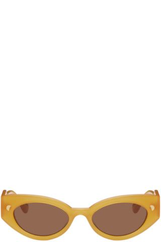 Orange Azalea Sunglasses | SSENSE