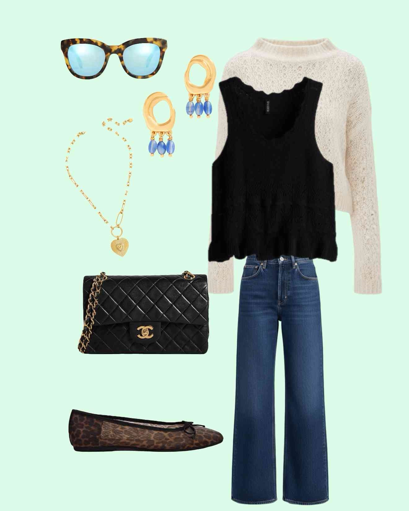 Four spring neutral (ish) outfits I’ll be wearing on repeat 🤍

Easy combinations I keep coming back to:
• cream knits
• relaxed denim
• wide-leg trousers
• black layers
• a pop of color in accessories

All simple pieces that mix and match all season. Save this for outfit inspiration later.

Everything is linked.

#LTKTall #LTKOver40 #LTKootd