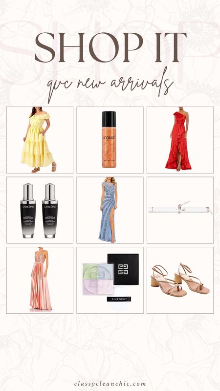 QVC new arrivals. Wedding guest dresses. Beauty must haves. Skincare hair tools and makeup. 
Use code: qvc10

#LTKbeauty #LTKstyletip #LTKwedding