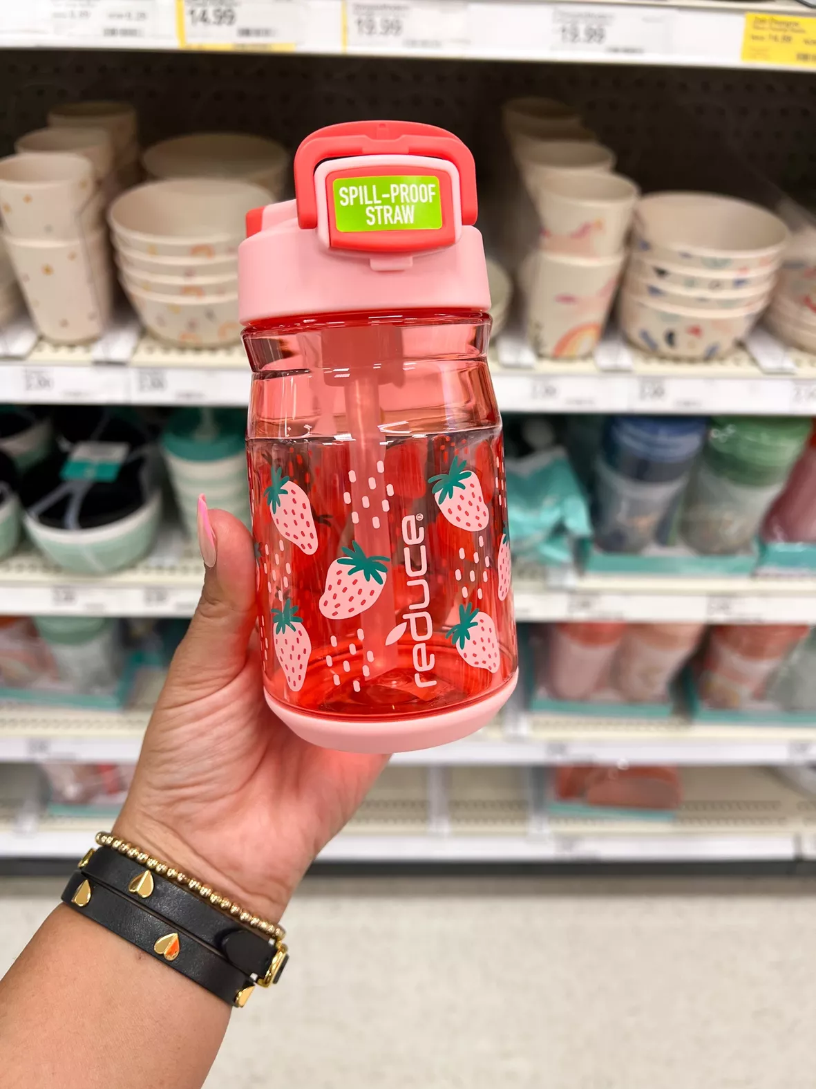 Ello 16oz 2pk Plastic Stratus Kids' Water Bottles : Target