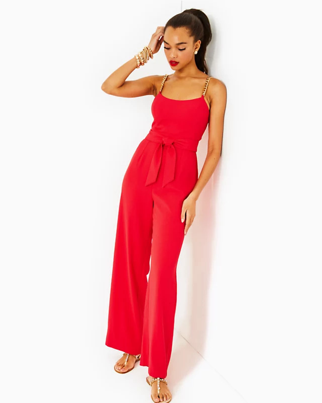 Zemira Sleeveless Jumpsuit | Lilly Pulitzer