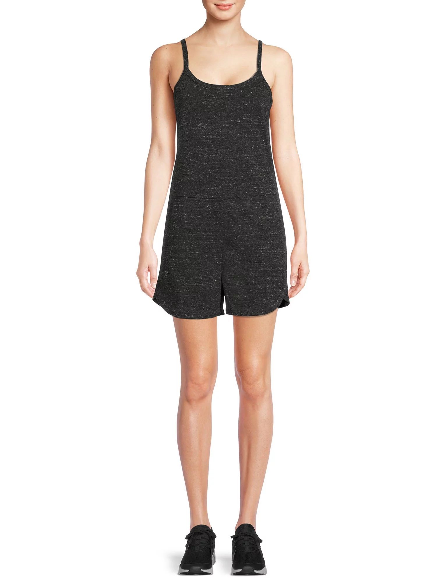 Avia Women's Active Strappy Romper with Two Front Pockets | Walmart (US)