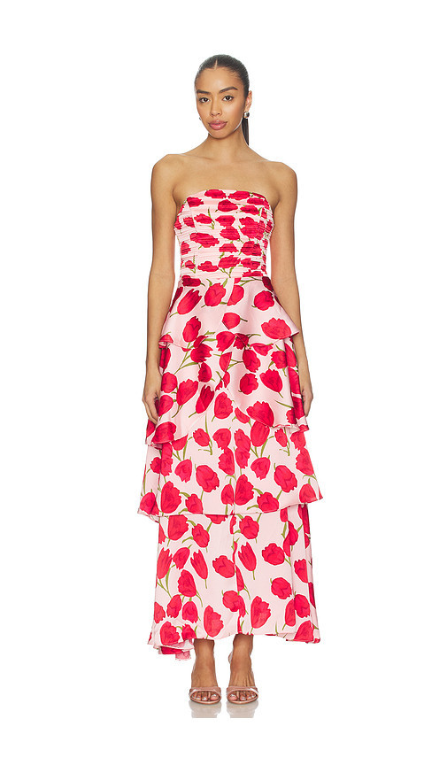 ELLIATT Melia Gown in Pink. Size M. Also in XS, S, L, XL. | Revolve Clothing (Global)