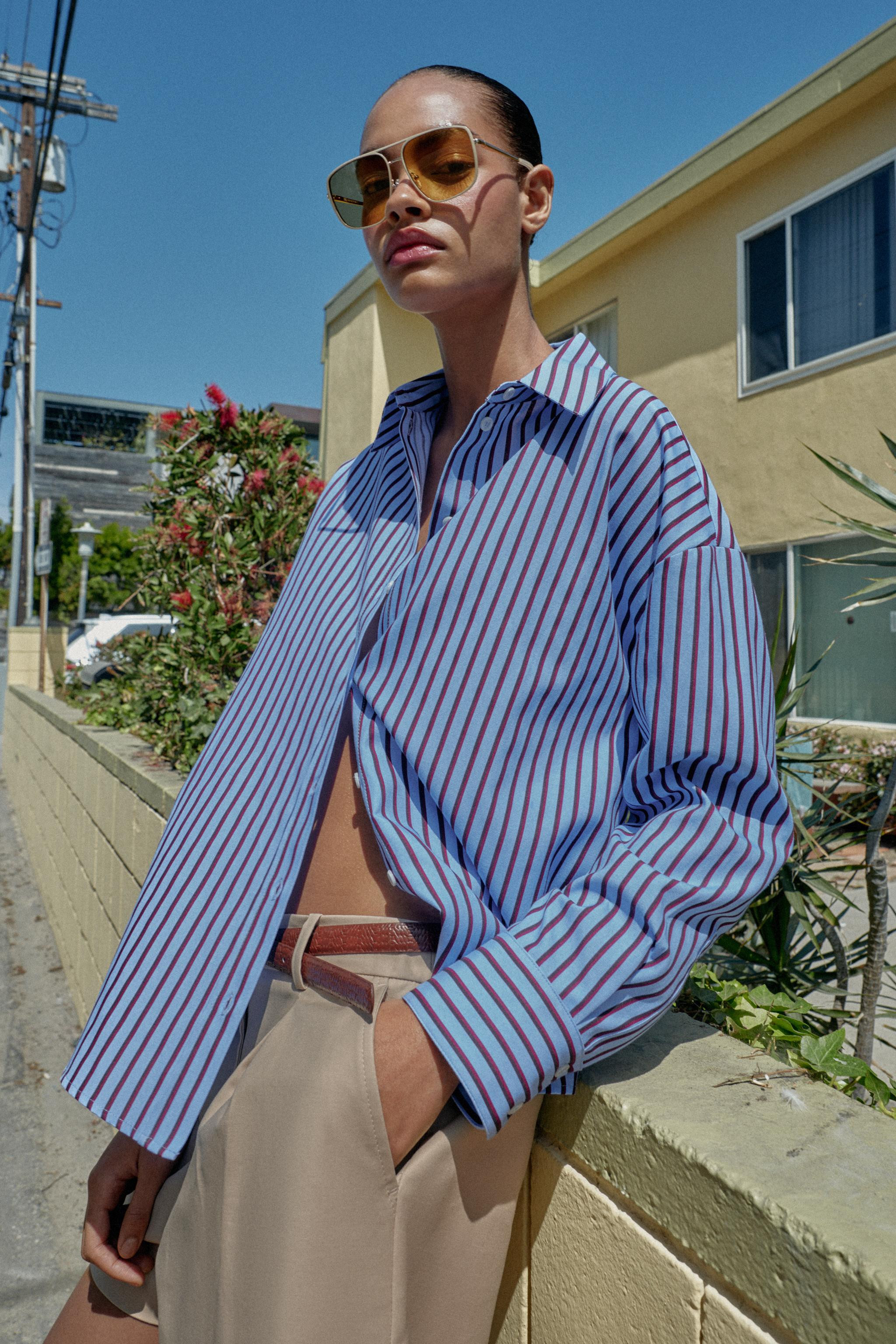 STRIPED OXFORD SHIRT | Zara UK