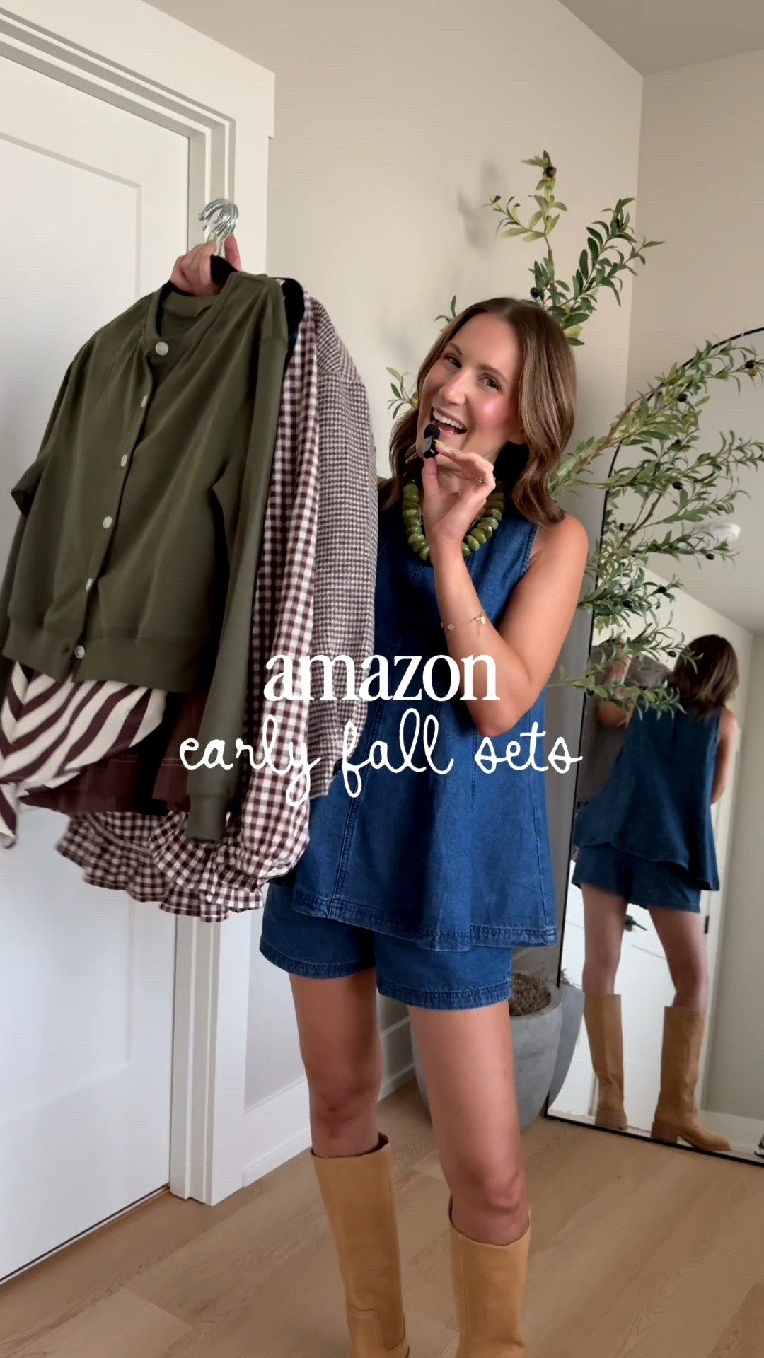 The cutest matching sets for fall from Amazon!

Amazon finds, Amazon fashion finds, look for less, fall style